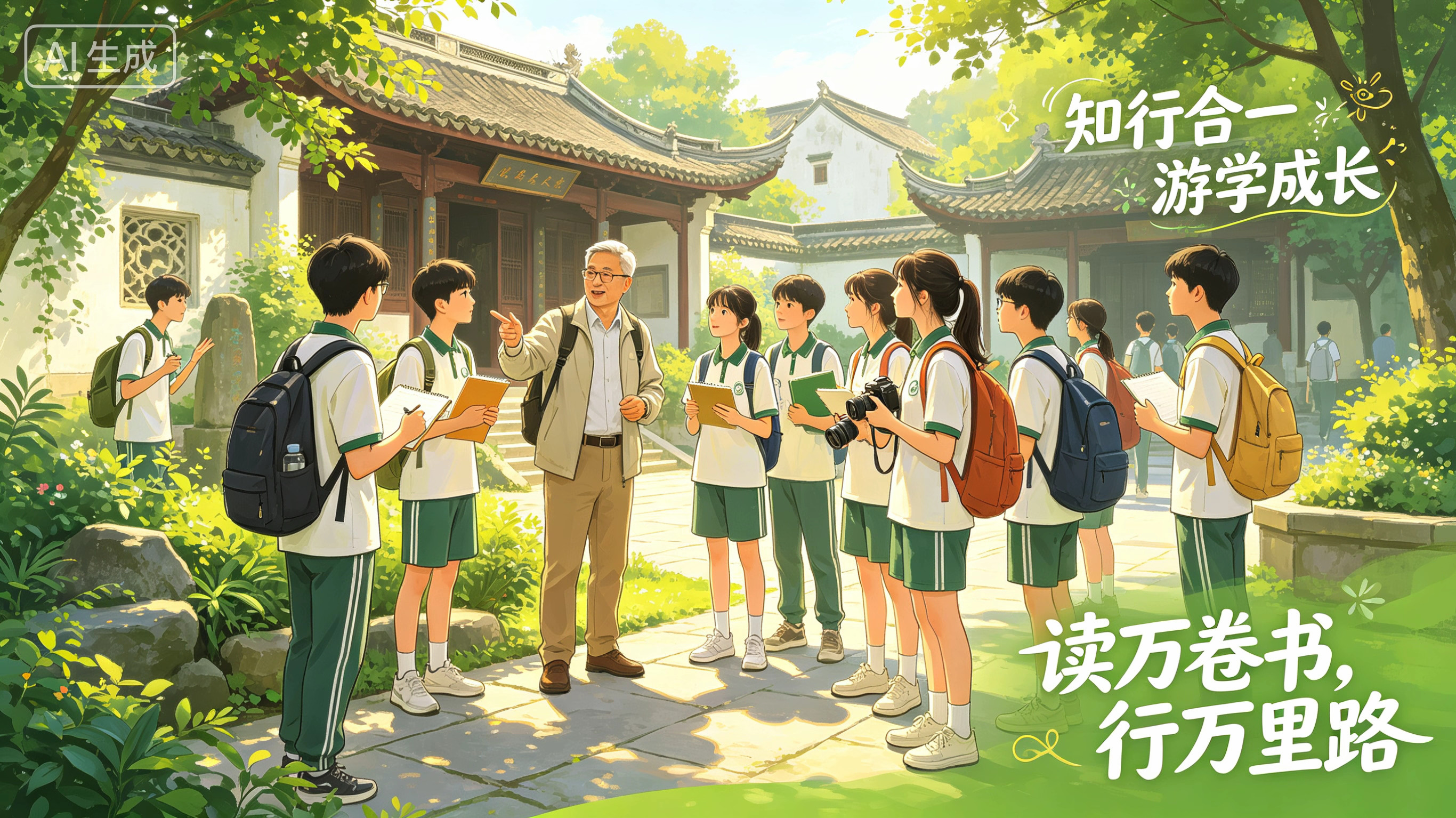 暑期研学频繁被吐槽游而不学  研学古已有之，古人读万卷书行万里路，核心是知行合一