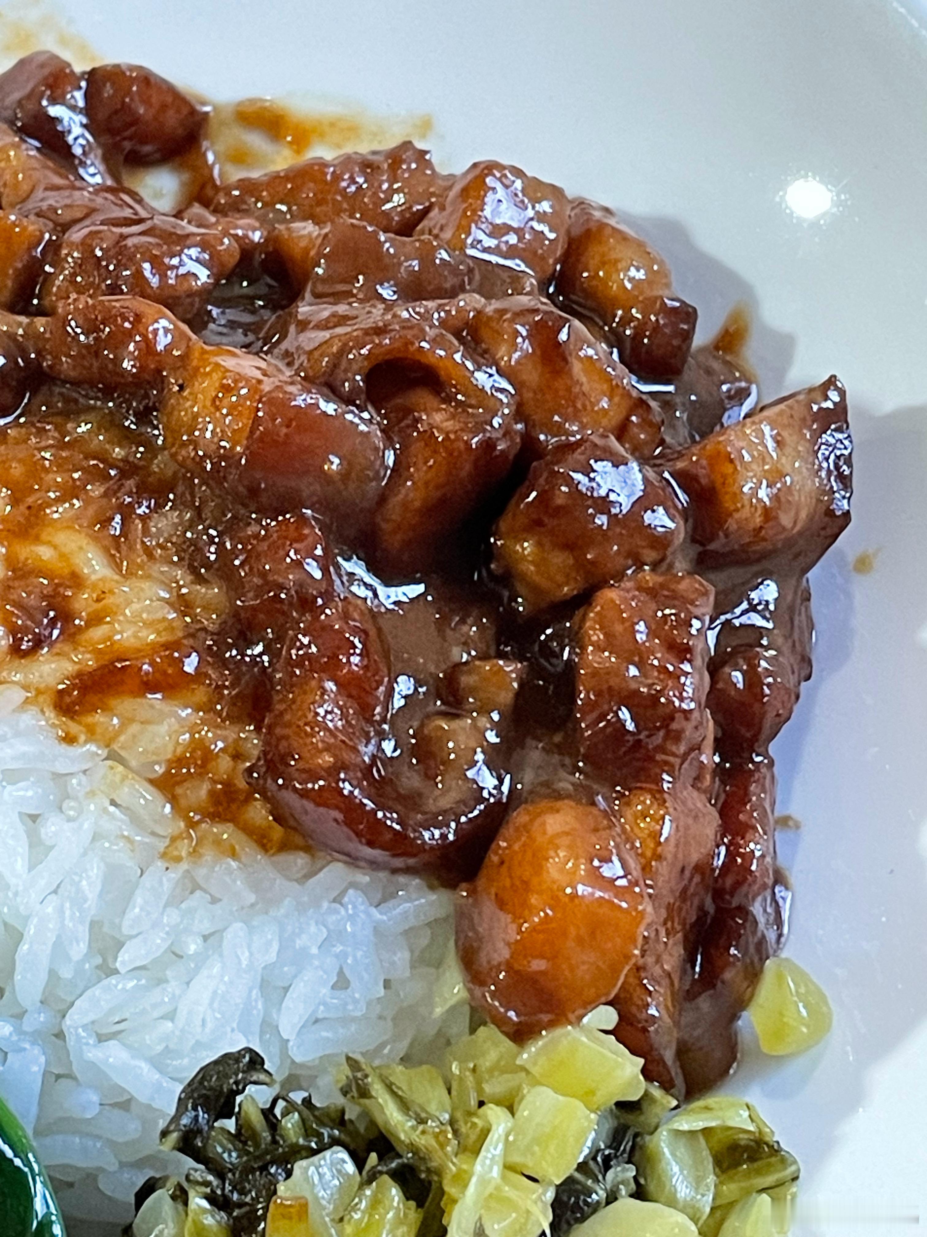 家常漂亮饭：台式卤肉饭！[哈哈] ​​​