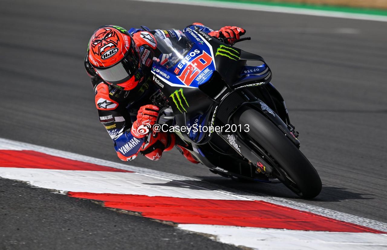 MotoGP英国银石冲刺赛（Sprint）堪称雅马哈（Yamaha）现状的一个缩