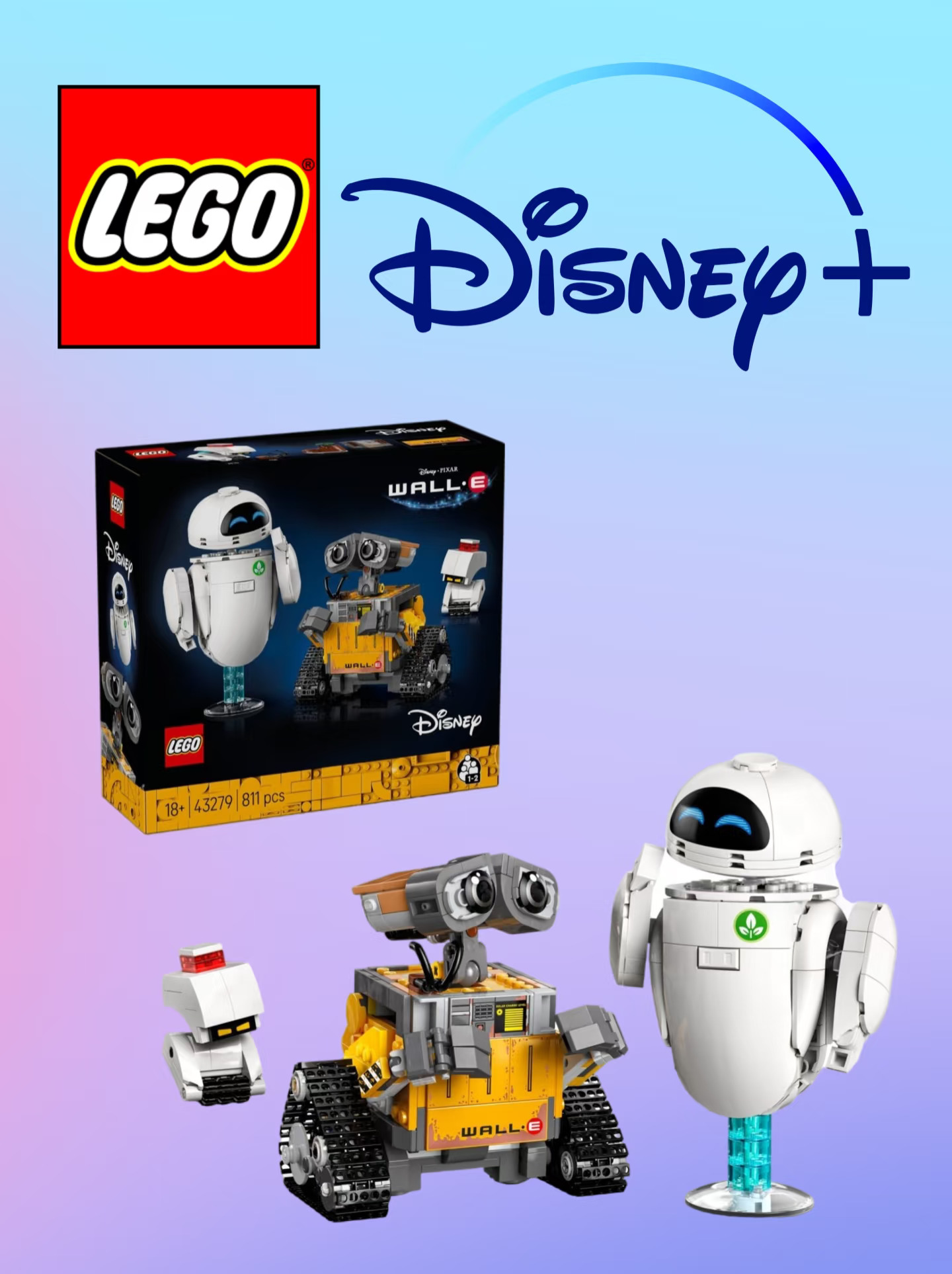 【乐高新品】绝版瓦力它又回来啦🤗