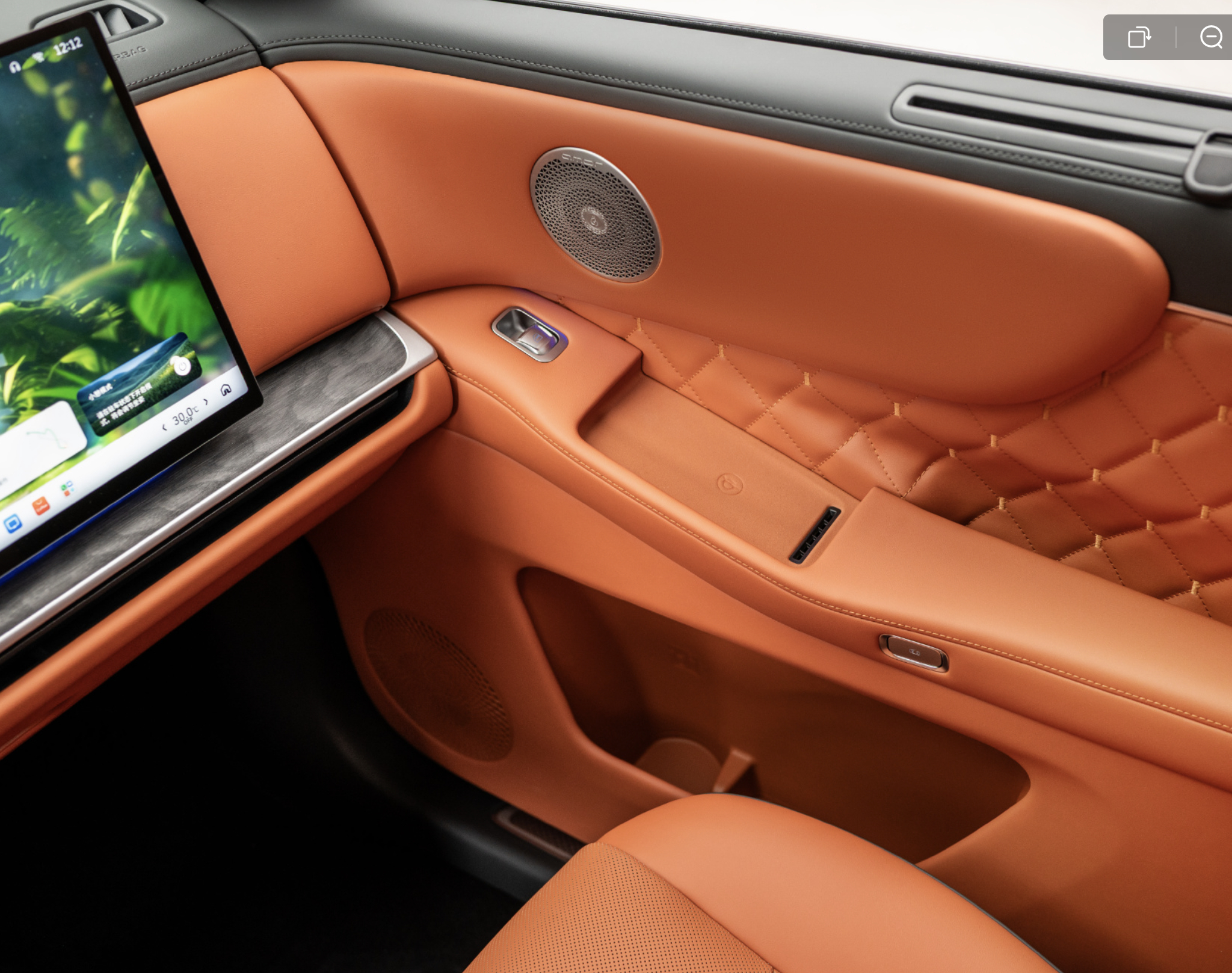 魏牌 V9X这个车门扶手那是手机无线充？感觉还挺合理，除了主驾适合放中控扶手，其