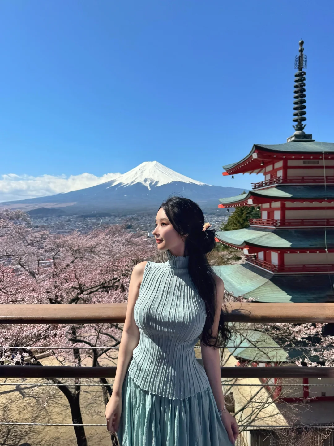 日本｜富士山樱花富豪🌸新仓山浅间公园攻略