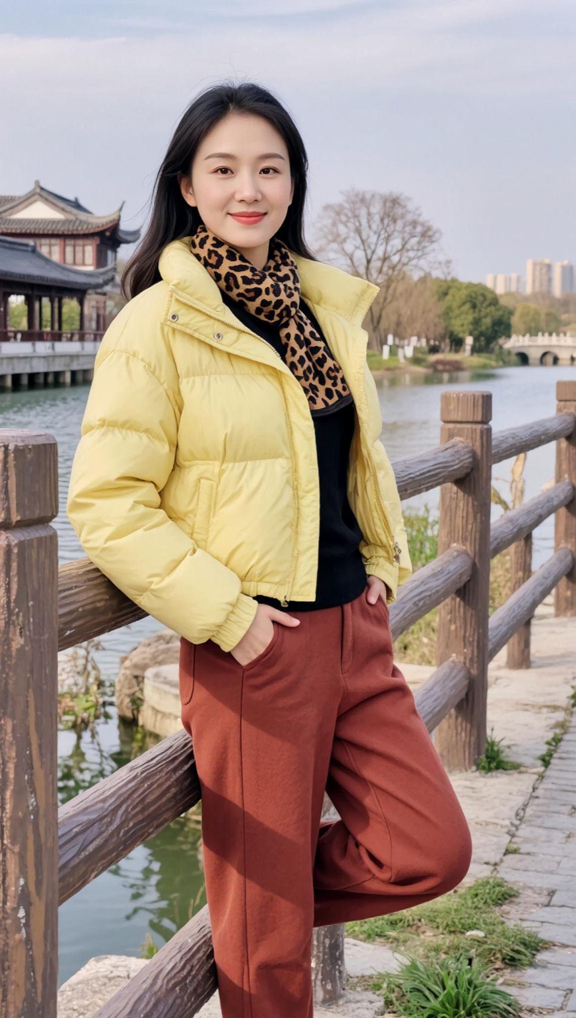 AI湖畔暖阳照 抖音ai创作