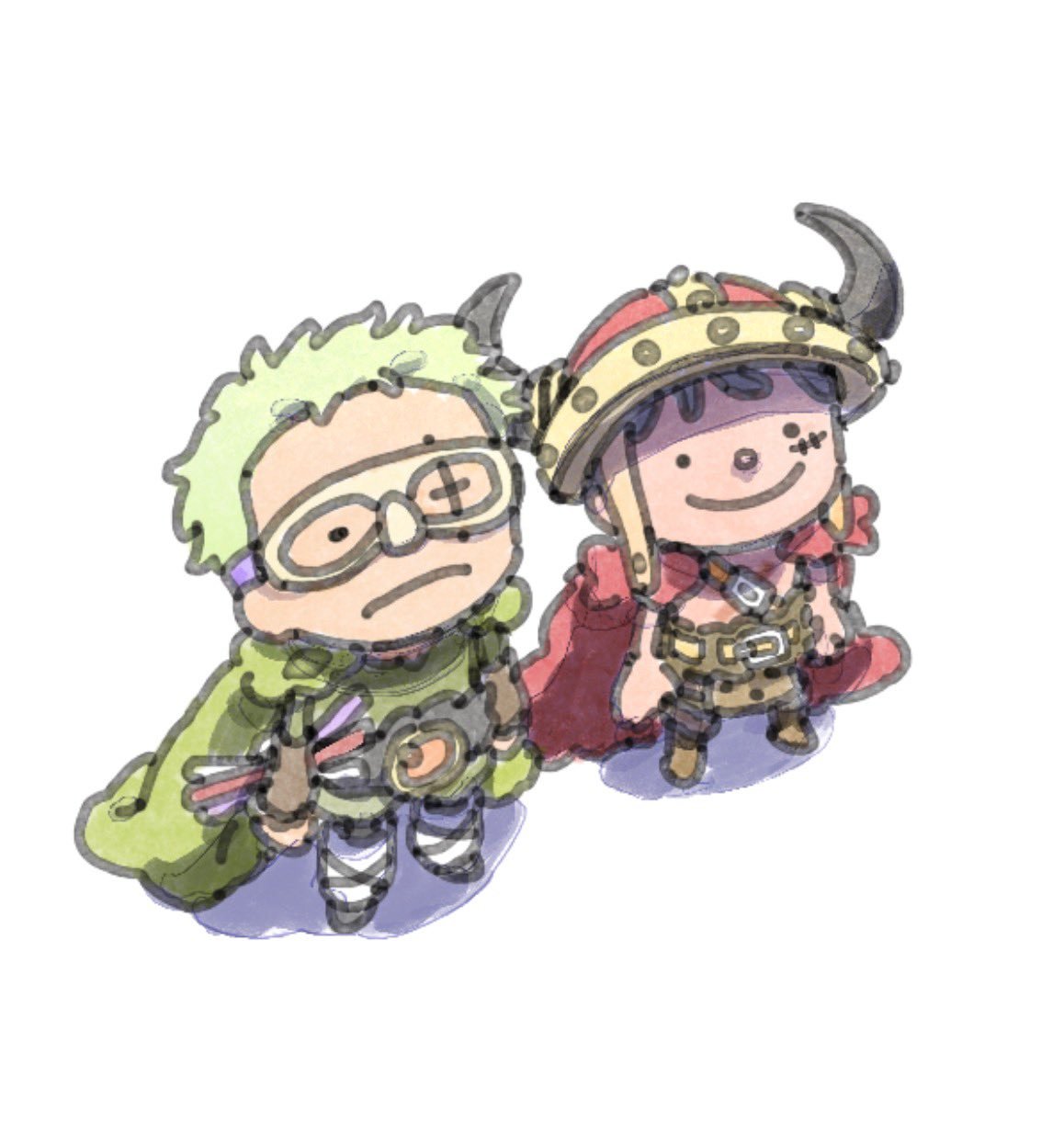 海贼王 海贼王 要求你拿出肉和酒招待他们的穷凶极饿海贼转载自TWI：dongso