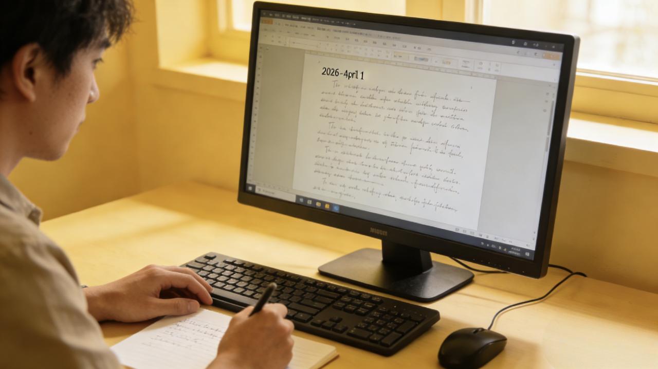 电脑写作真比手机强？别急，看完这3点再下结论

2026年4月1日，我建议：写作