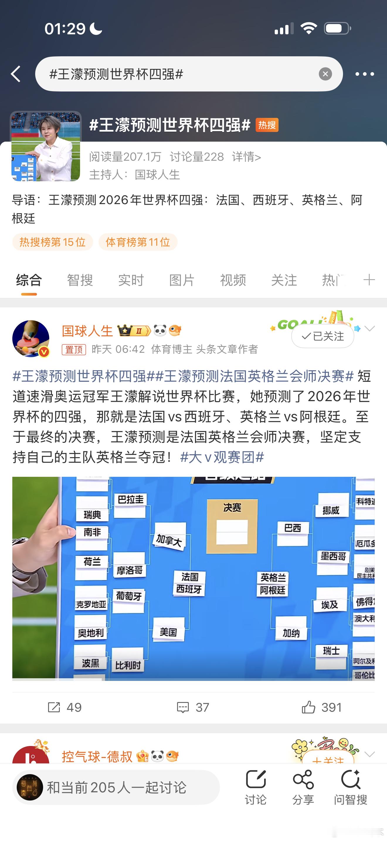 王濛这预测可能要封神，跟我想的差不多。 