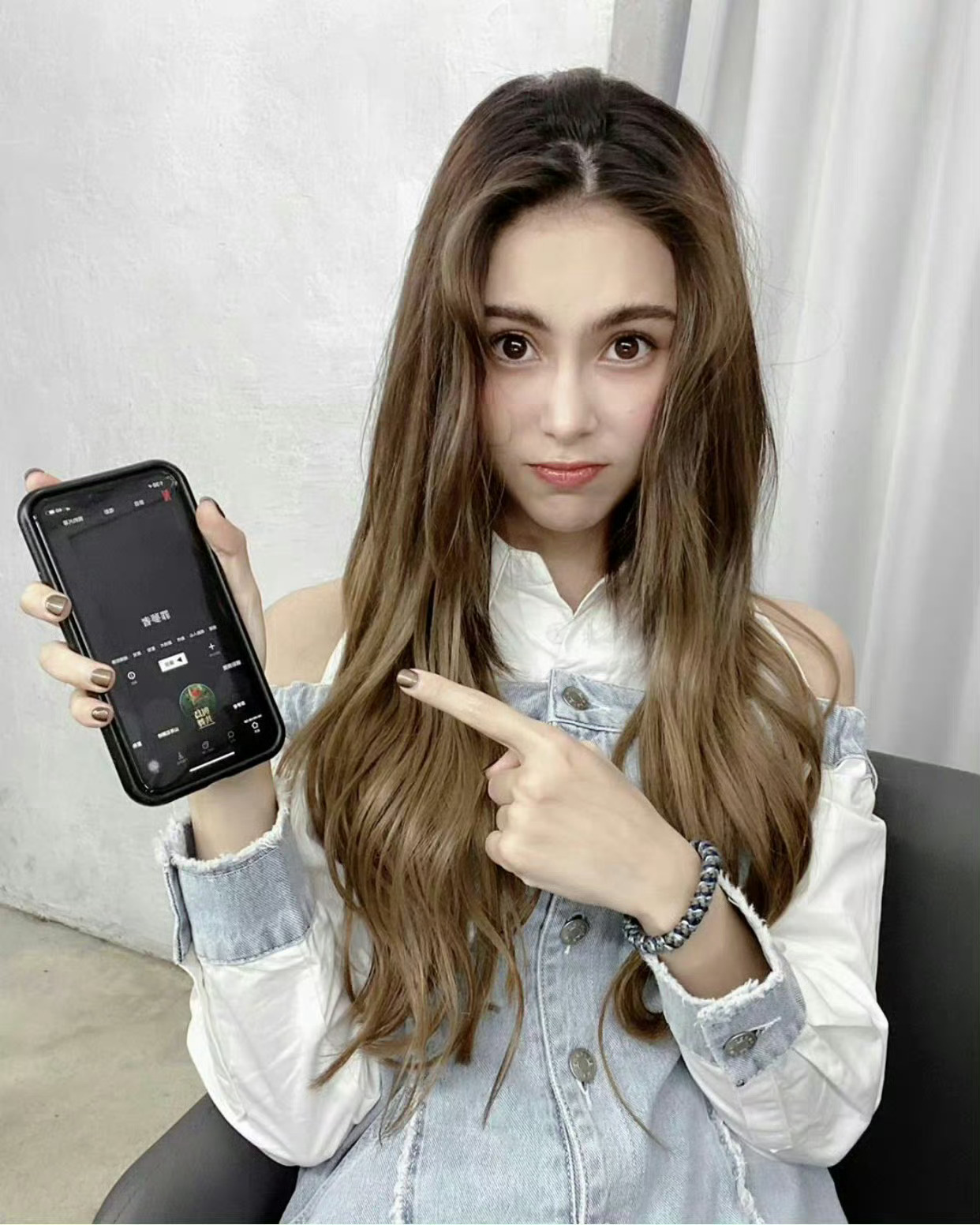 长发昆凌好美啊！ 
