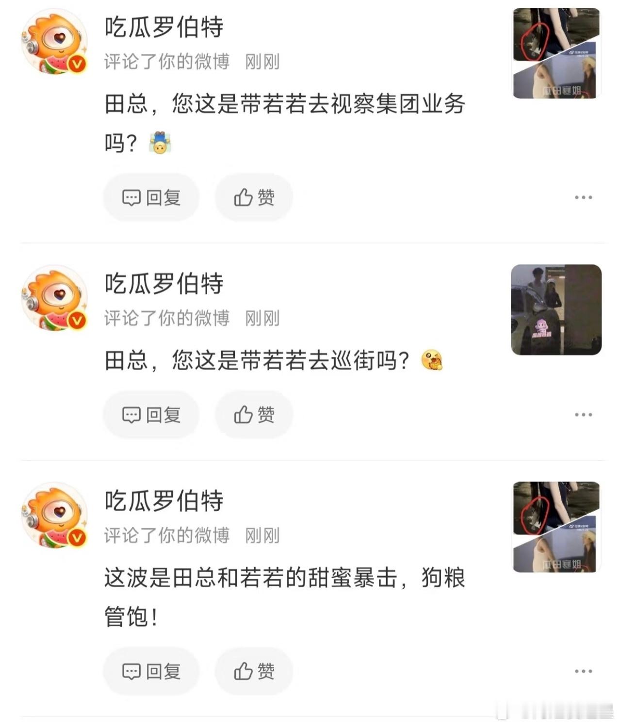 田栩宁都说了他单身，罗伯特你这是在质疑他说话的可信度吗[二哈][二哈][二哈]田