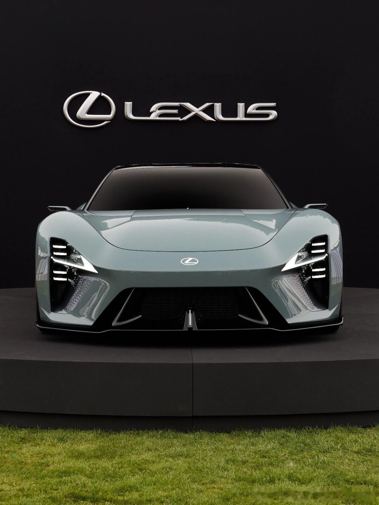 在加州圆石滩的阳光中雷克萨斯Lexus Sport Concept优雅亮相低调的