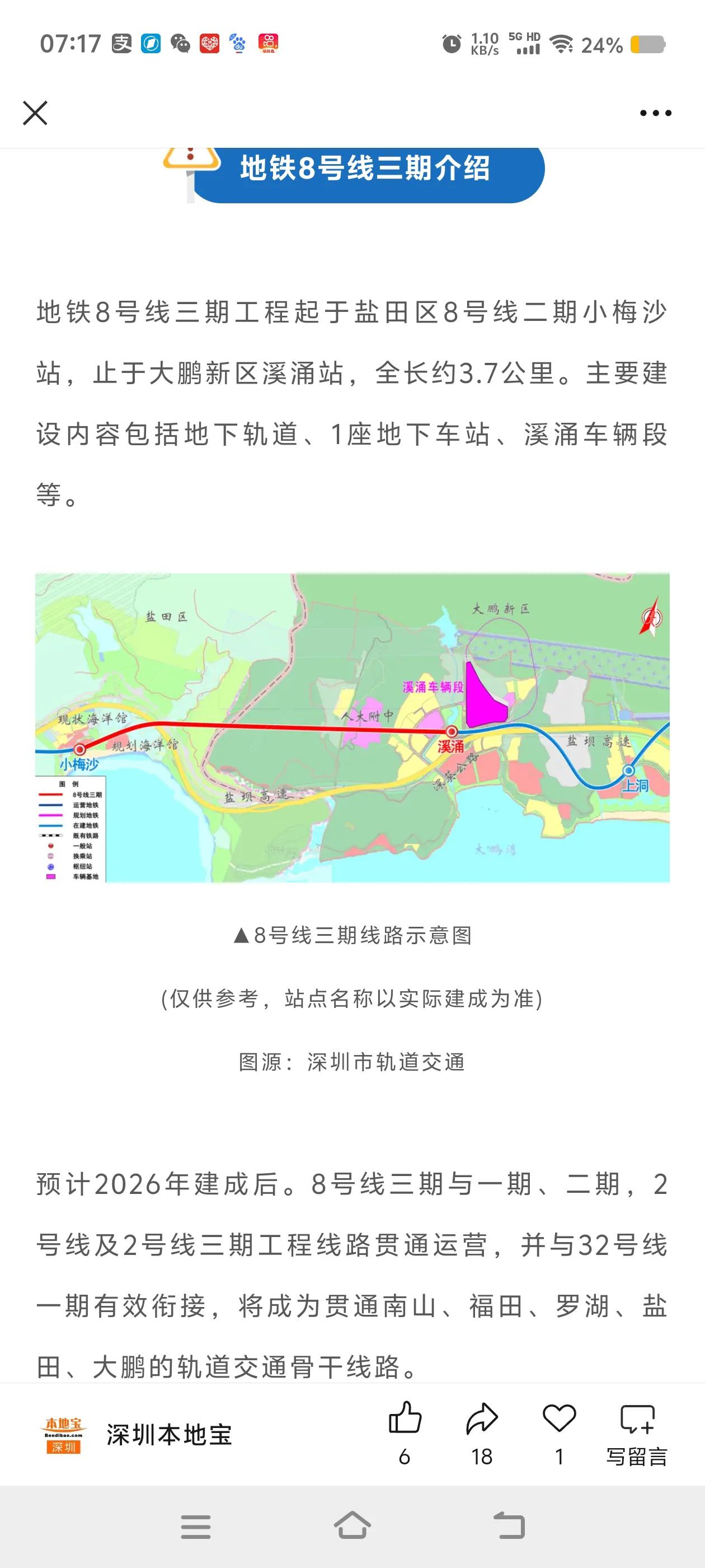 深圳地铁8号线三期