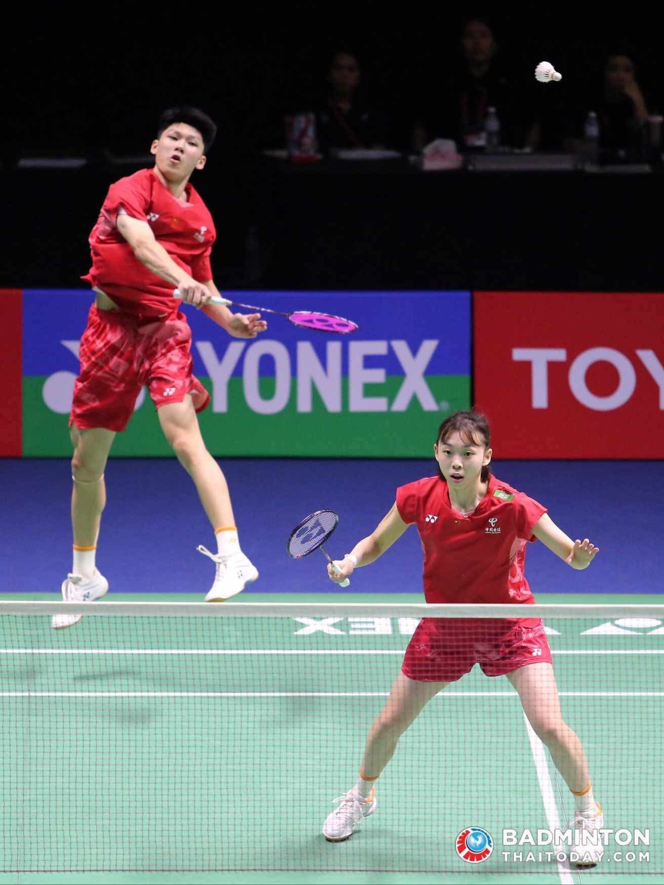 高家炫/吴梦莹🇨🇳 22-24、13-21 🇮🇩希达亚图拉/费利沙下轮：