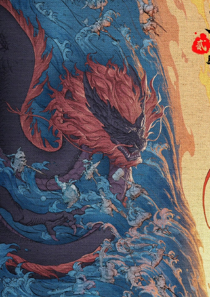 哪吒2国际版海报来了 国际版《哪吒2》海报太惊艳！有种特别的幸福感，在国内可抢先
