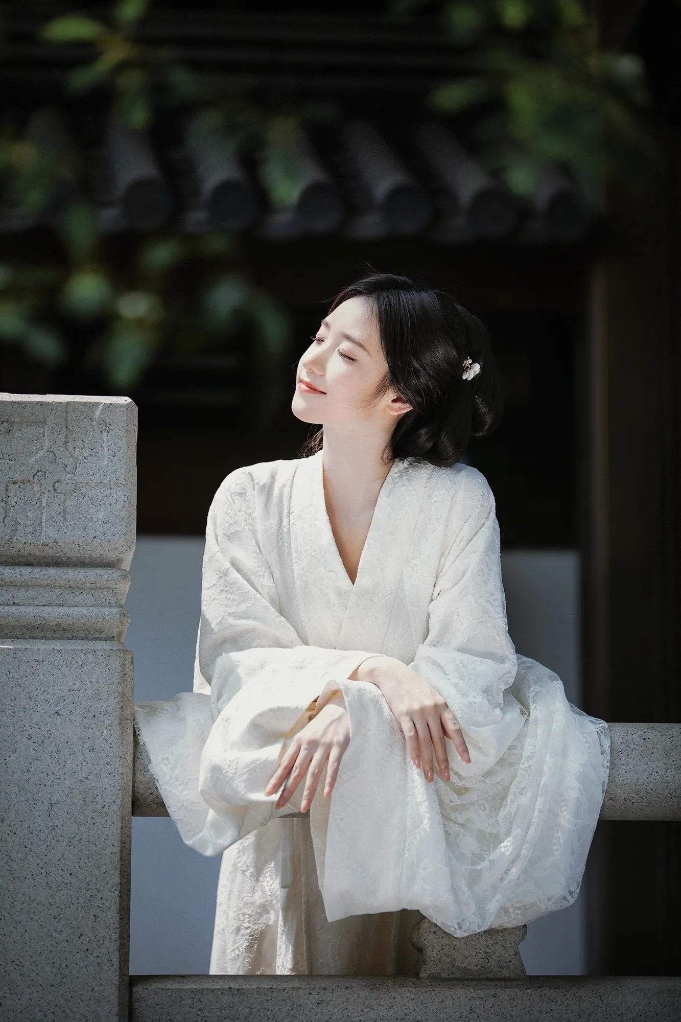 “半溪明月，一枕清风。”周静波宝宝太美啦～