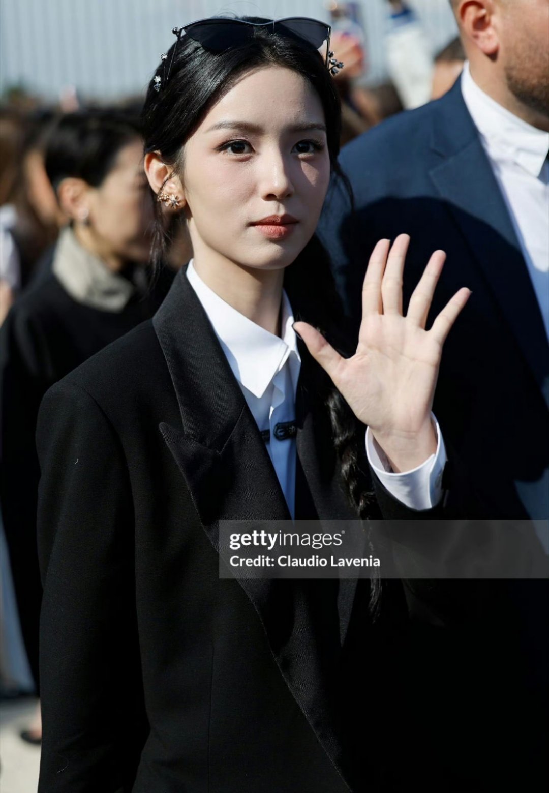 周也美神降临好美哦，状态绝了[爱慕][爱慕]生图都这么美！！ ​​​