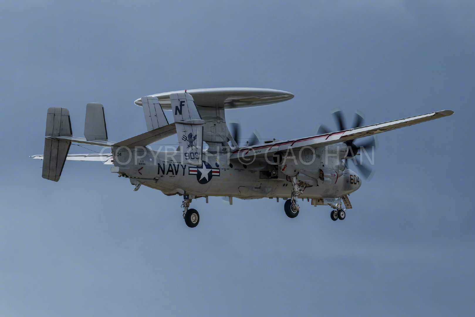航空君航空科普 E-2D前不久在脚盆解决了，E-3和E-7都拍吐了，E-6拍过地