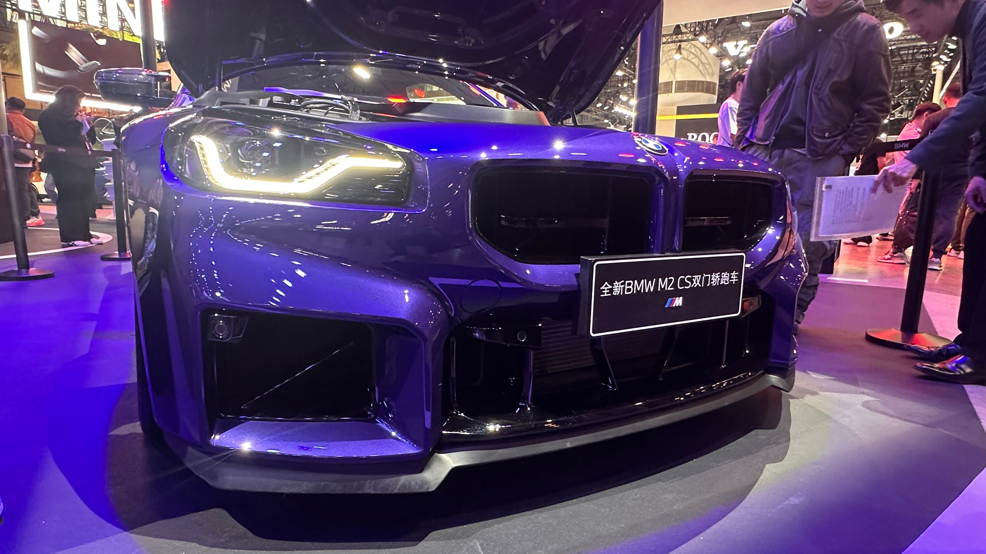 广州车展实拍G87 M2 CS 