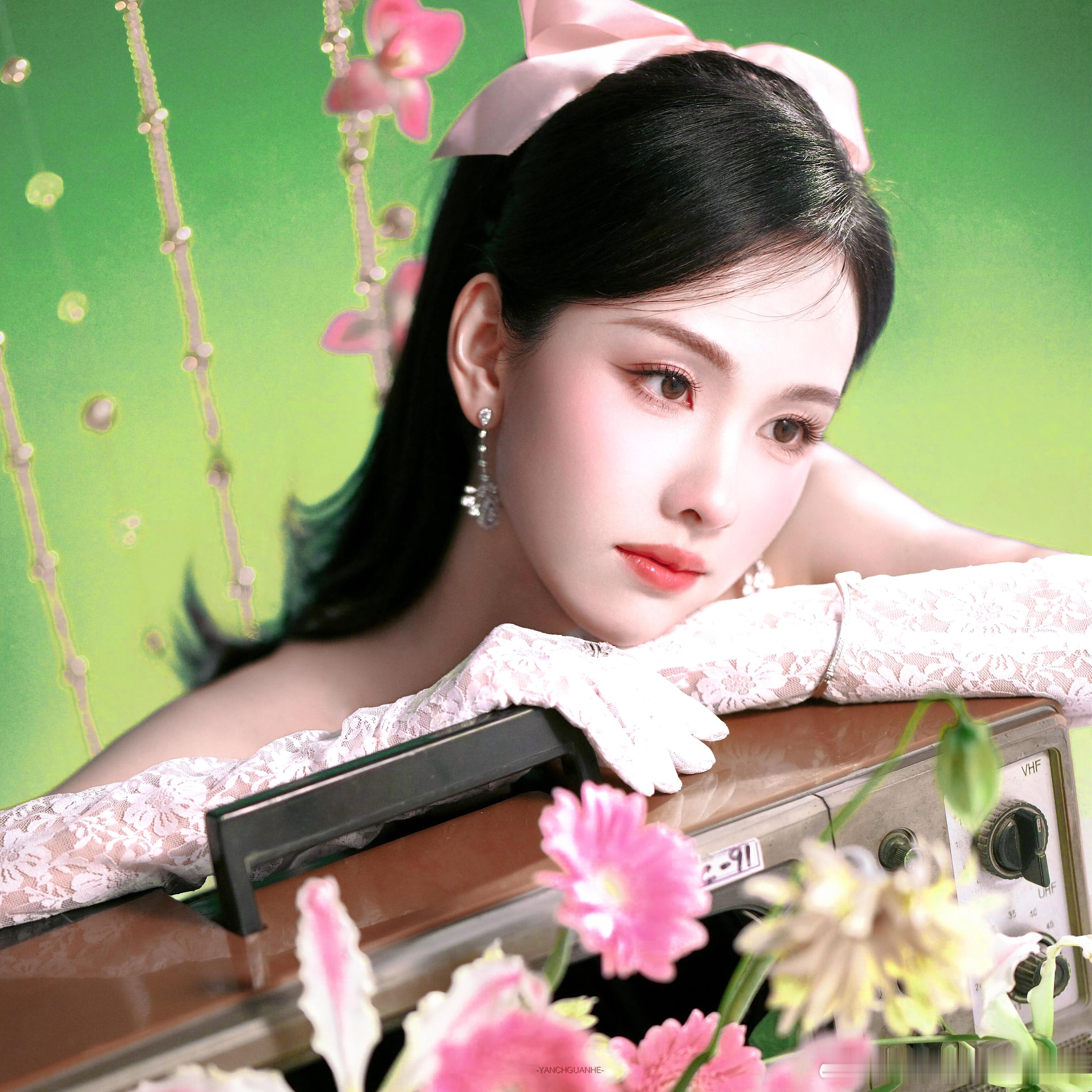 我嘞个豆，她怎么这么美！