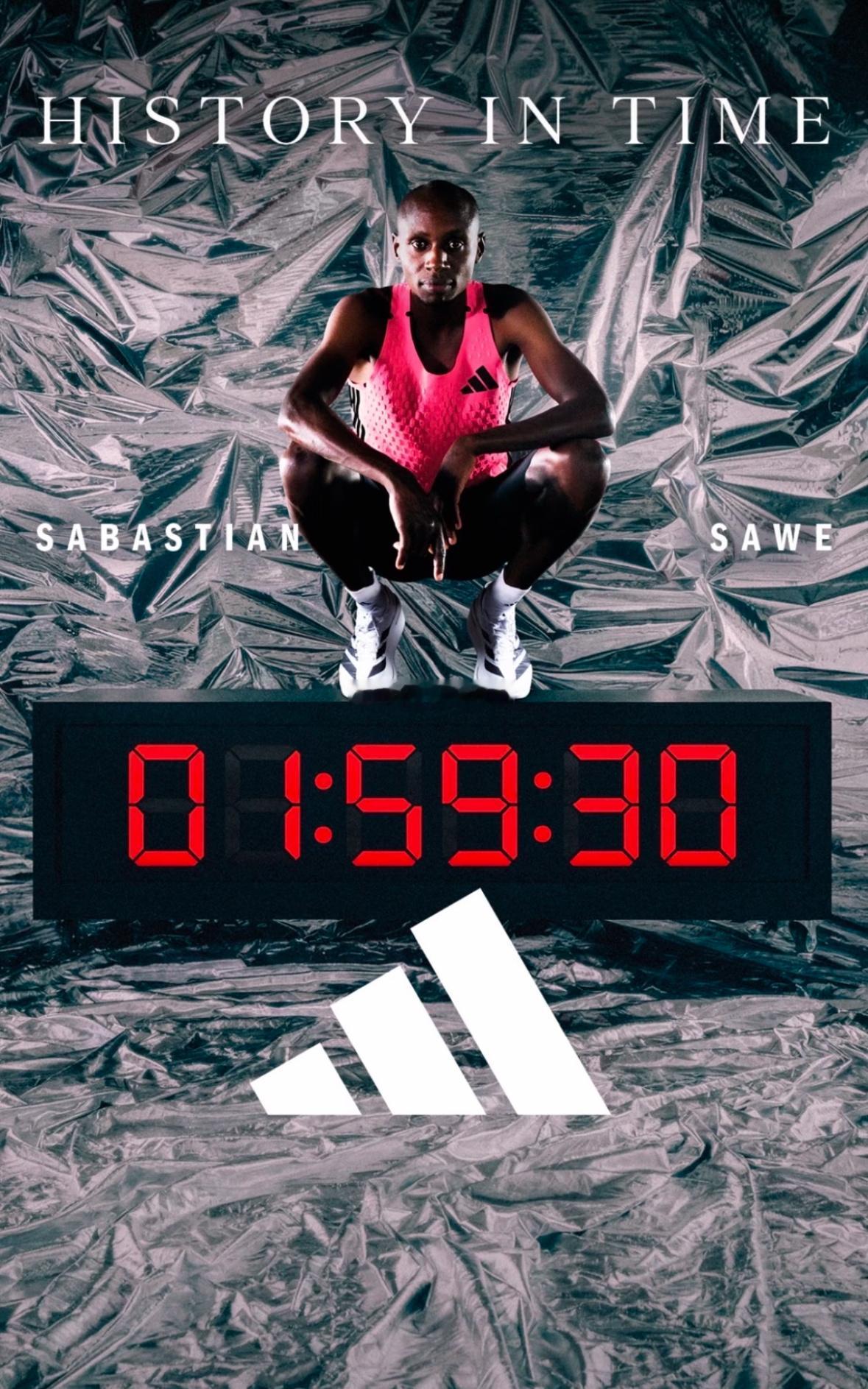 1:59:30意味着什么？全程42.195公里，平均配速2分50秒/公里。在正式