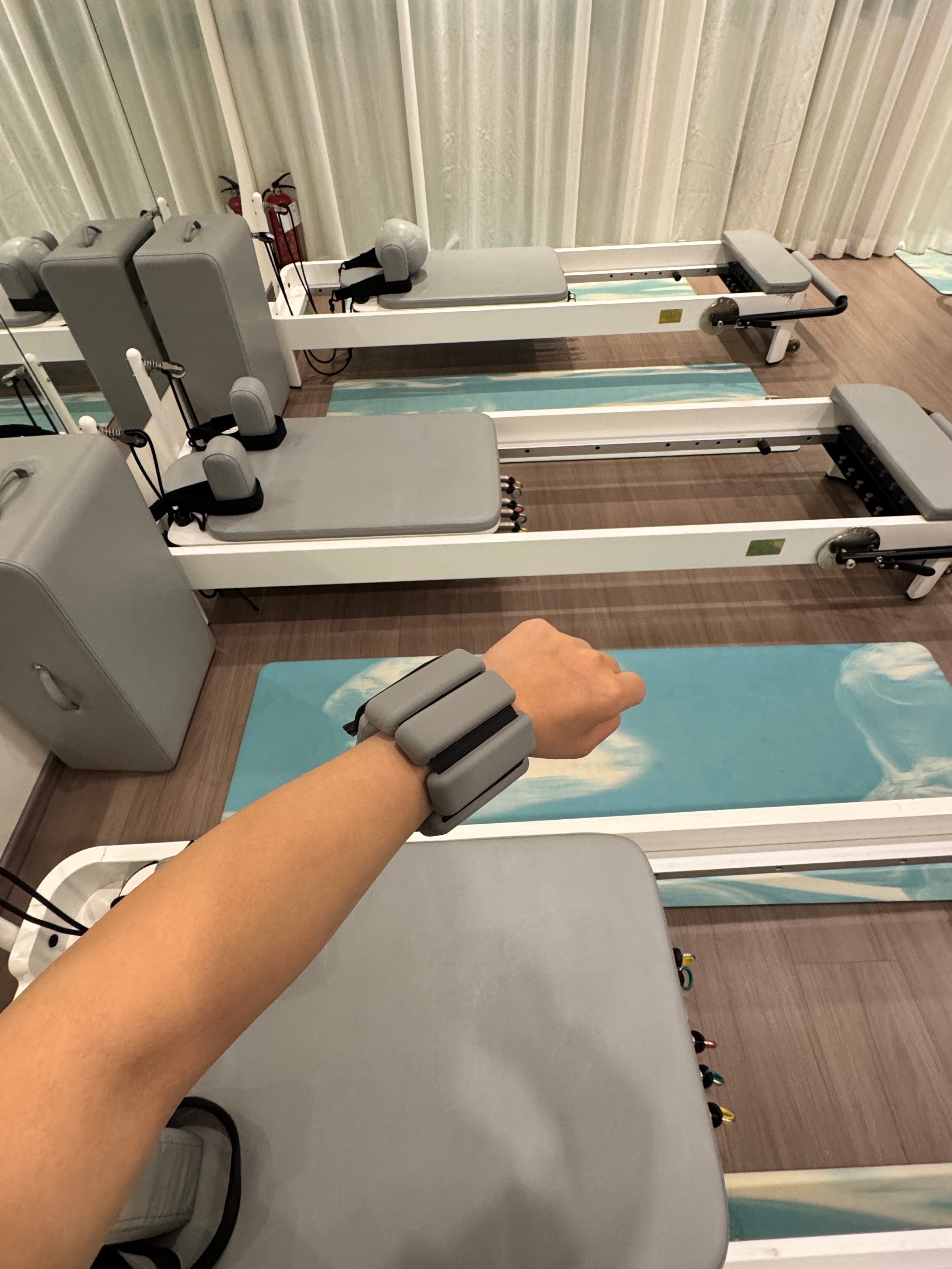 今天的肩背课程给自己上上难度