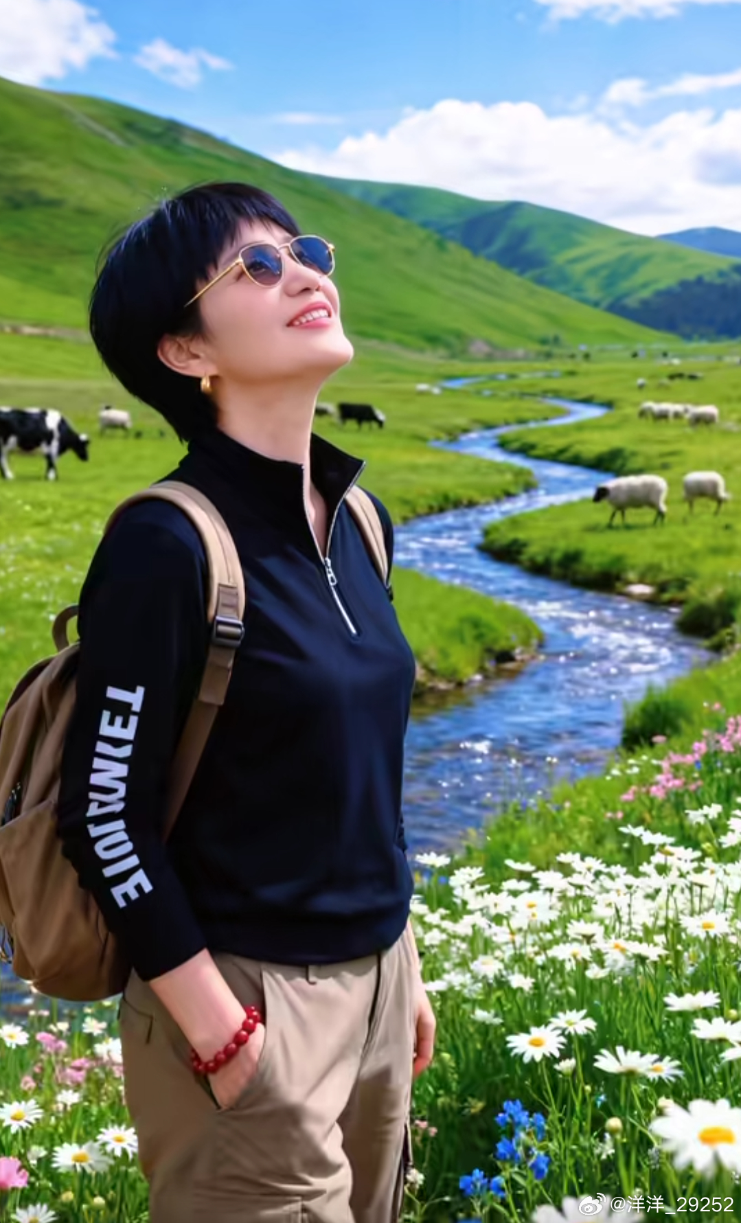洋洋高锐·大美天地·吗五月……百花盛开……百鸟婉转醉美的大草原不能遐想一想……就