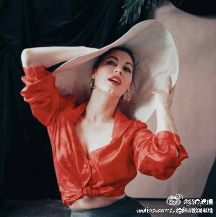 #欧美头像[超话]# 美艳如火，艾娃·加德纳。 ​​​