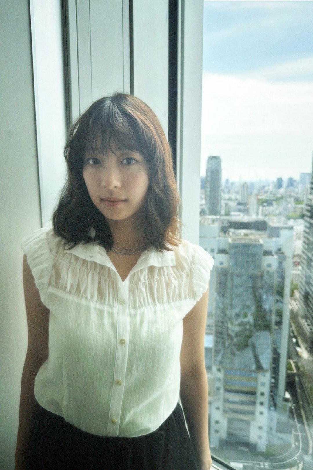 日娱新闻鸣海唯 鸣海唯 日媒《modelpress》采访美图 