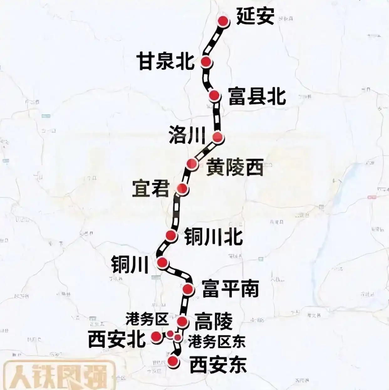 西延高铁按350公里时速标杆列车运行，从西安东站到沿途各个站点的时间汇总

西延