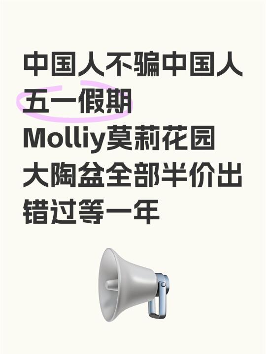 想要大陶盆半价的，评论区留言🙋