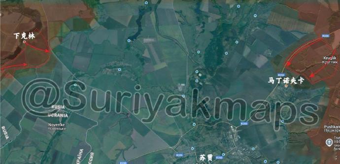 suriyak更新11.28俄乌局势俄乌局势新进展
1、库尔斯克：
- 科列涅沃