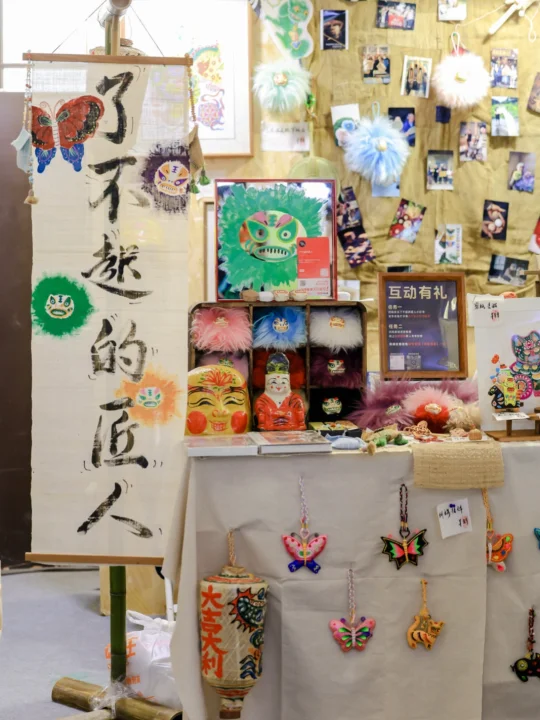 在市集，营业第一天❗️