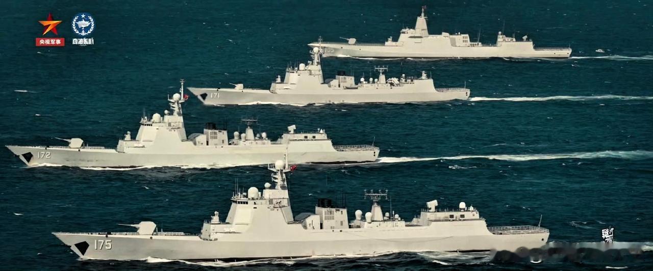 这要是放二十年前，做梦都不敢这么想会是我们自己的海上盾舰编队！[泣不成声][泣不