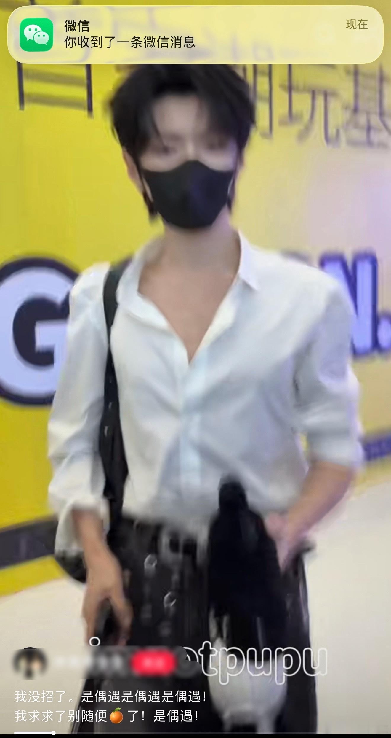 我他妈服了 偶遇你贴在人群最前面的中间？以后我所有视频也都是纯偶遇 正规小星河一