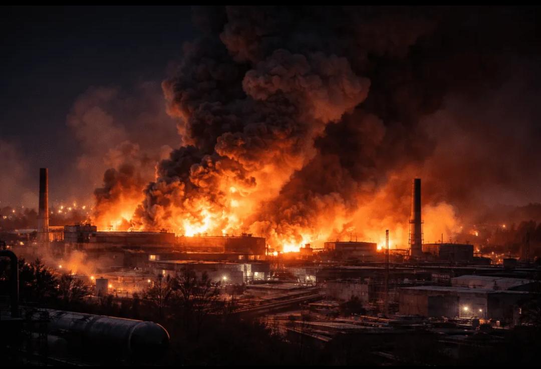 乌军使用国产FP-5“火烈鸟”巡航导弹袭击了俄罗斯乌德穆尔特共和国沃特金斯克市的