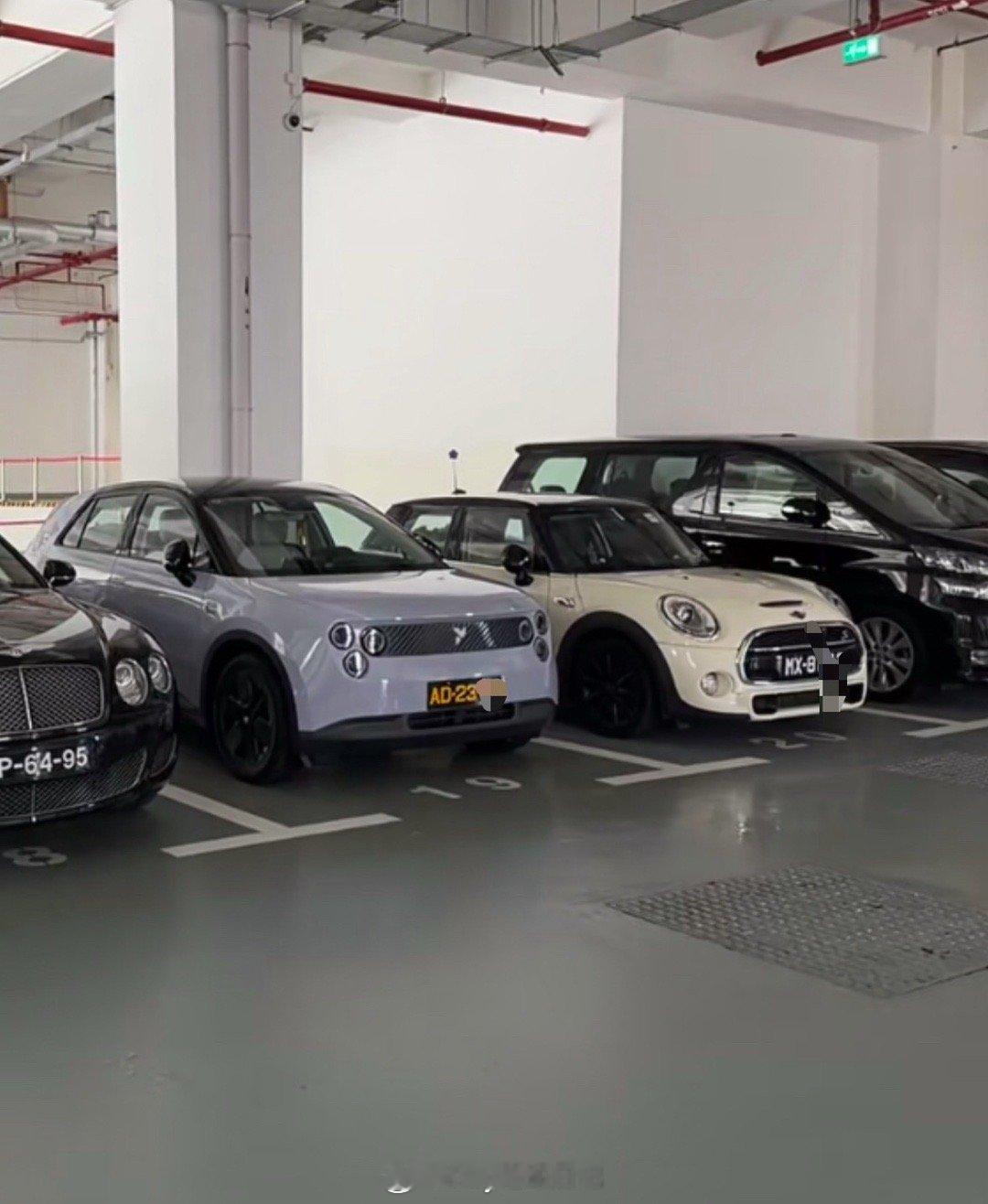 澳门牌的萤火虫，和MINI[哈哈]是不是颜值提升了？大v聊车 ​​​