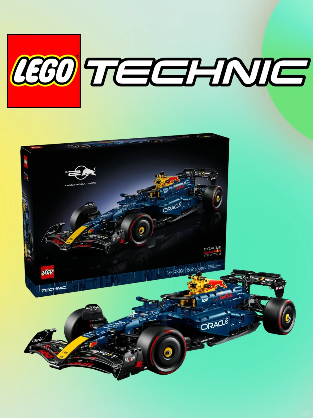 【乐高新品】机械组红牛F1赛车它来啦