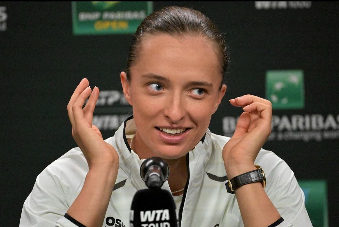 网球talking大会 🚨据称，弗朗西斯科·罗伊格是伊加·斯维亚泰克教练一职的