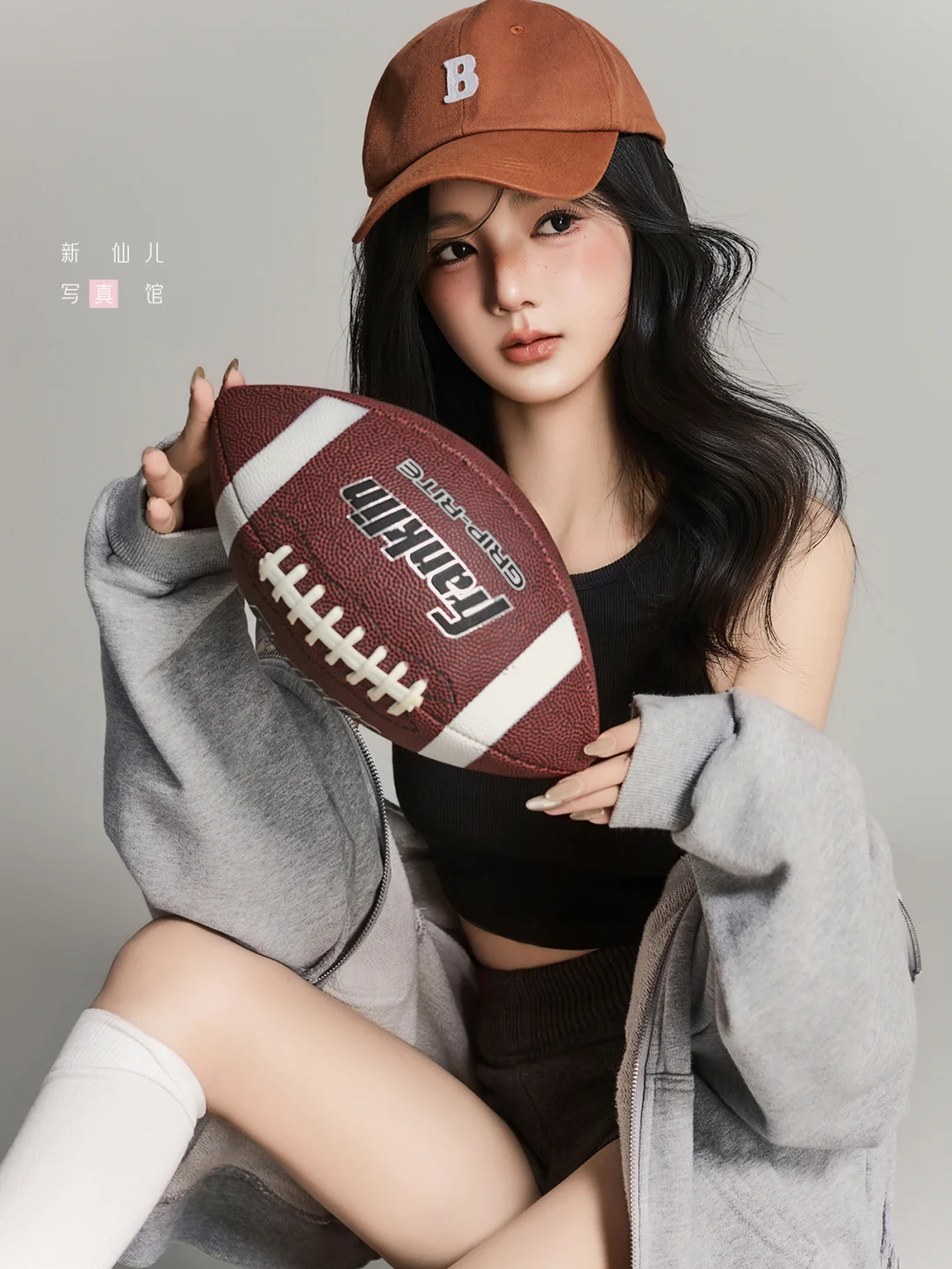 橄榄球女孩🏉美式运动风写真
