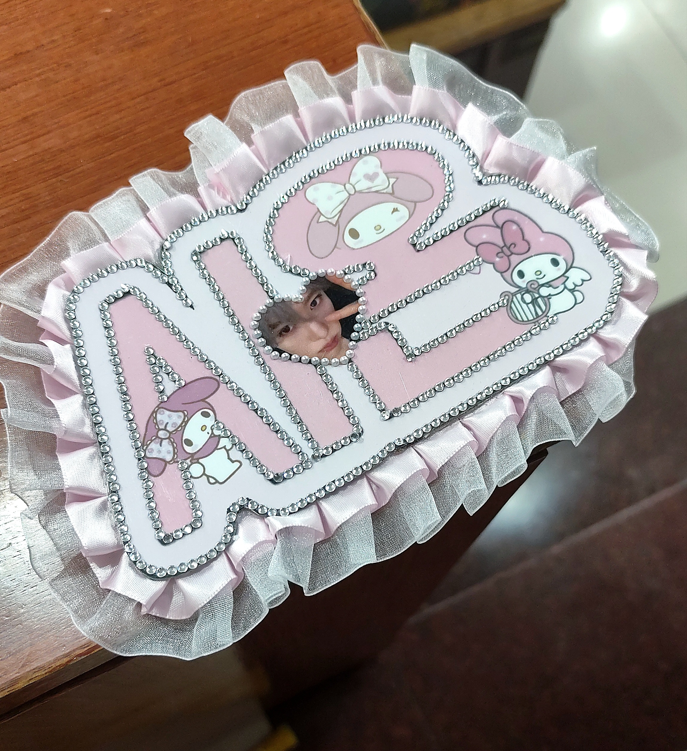 温温妈新年快乐 评论抽一个送我做的姓名牌吧 我付u 祝大家新年快乐 心想事成 发