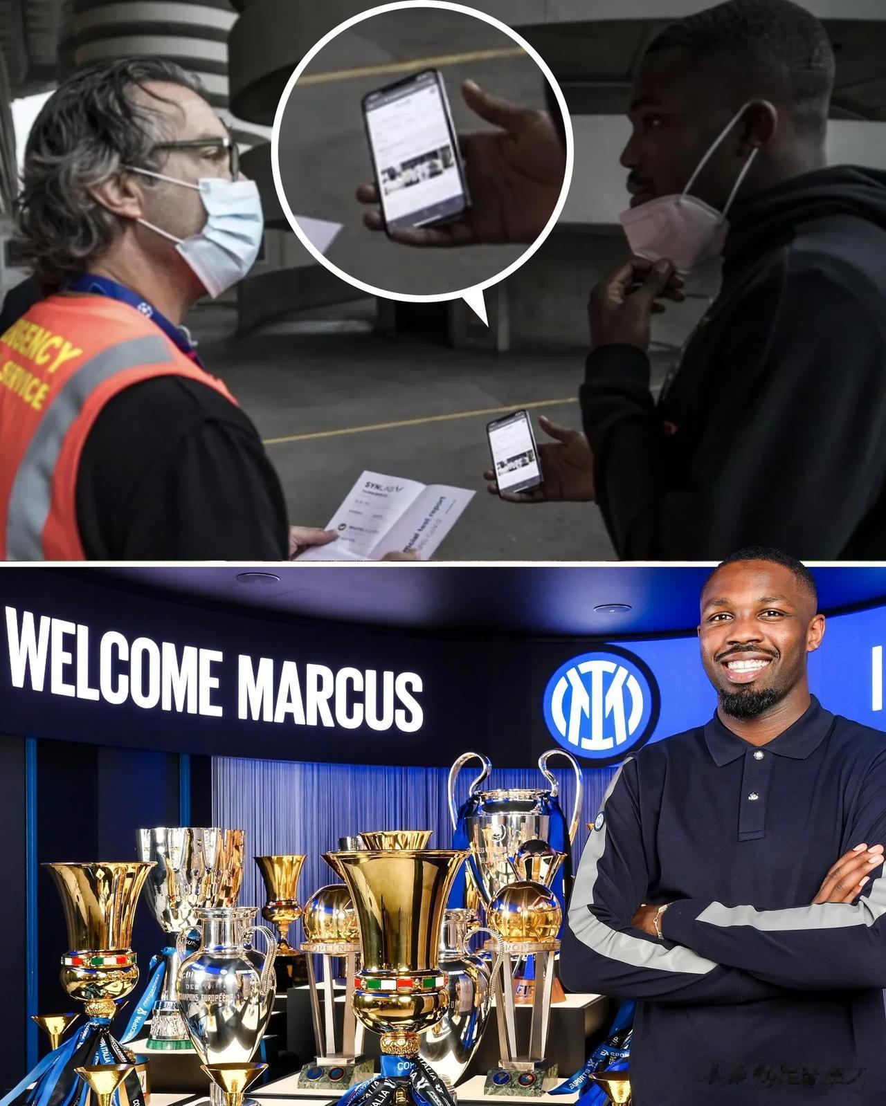 图评丨图拉姆（Marcus Thuram）曾经不得不通过谷歌搜索自己才能通过球场