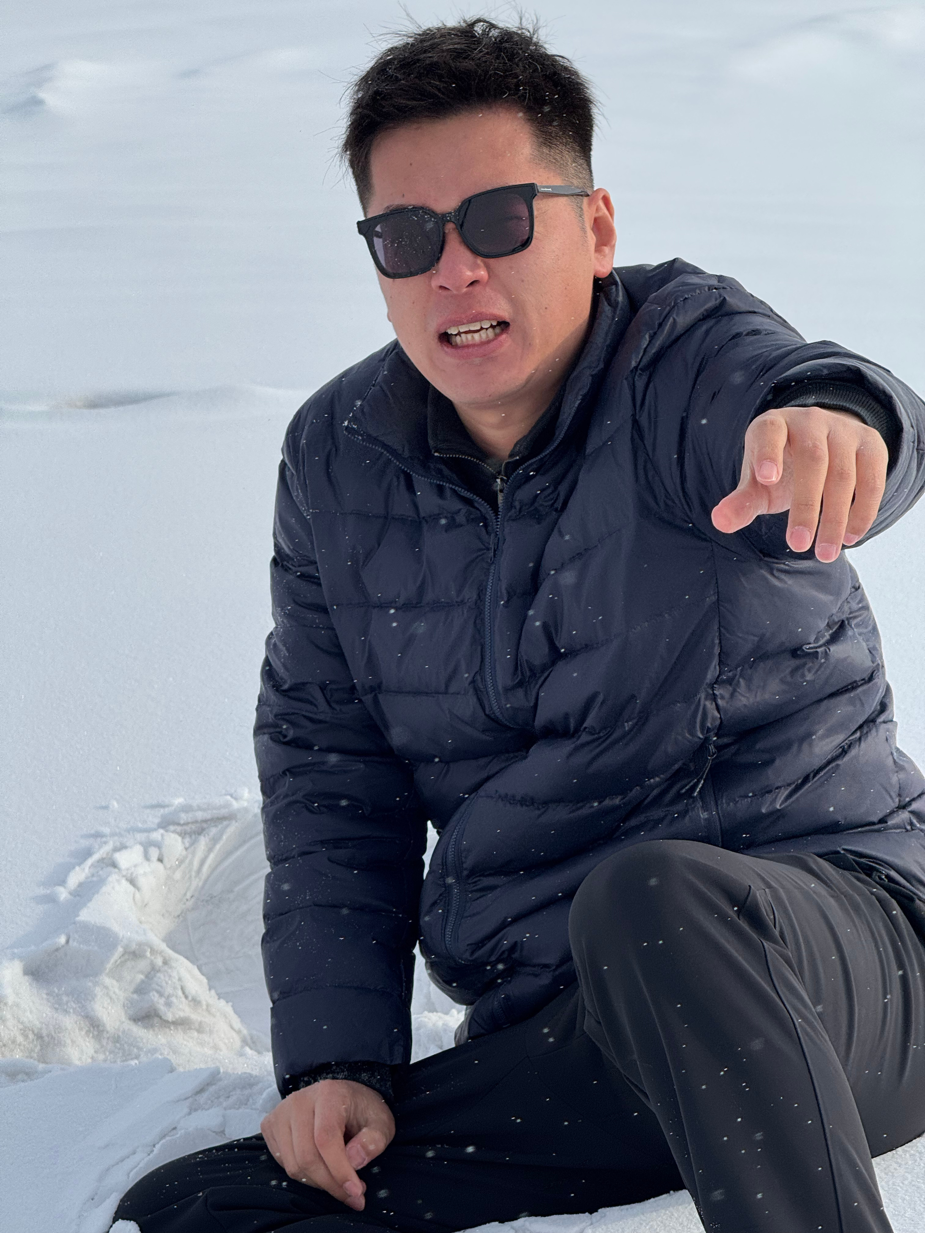 内个，大家一定要敬畏极寒天气