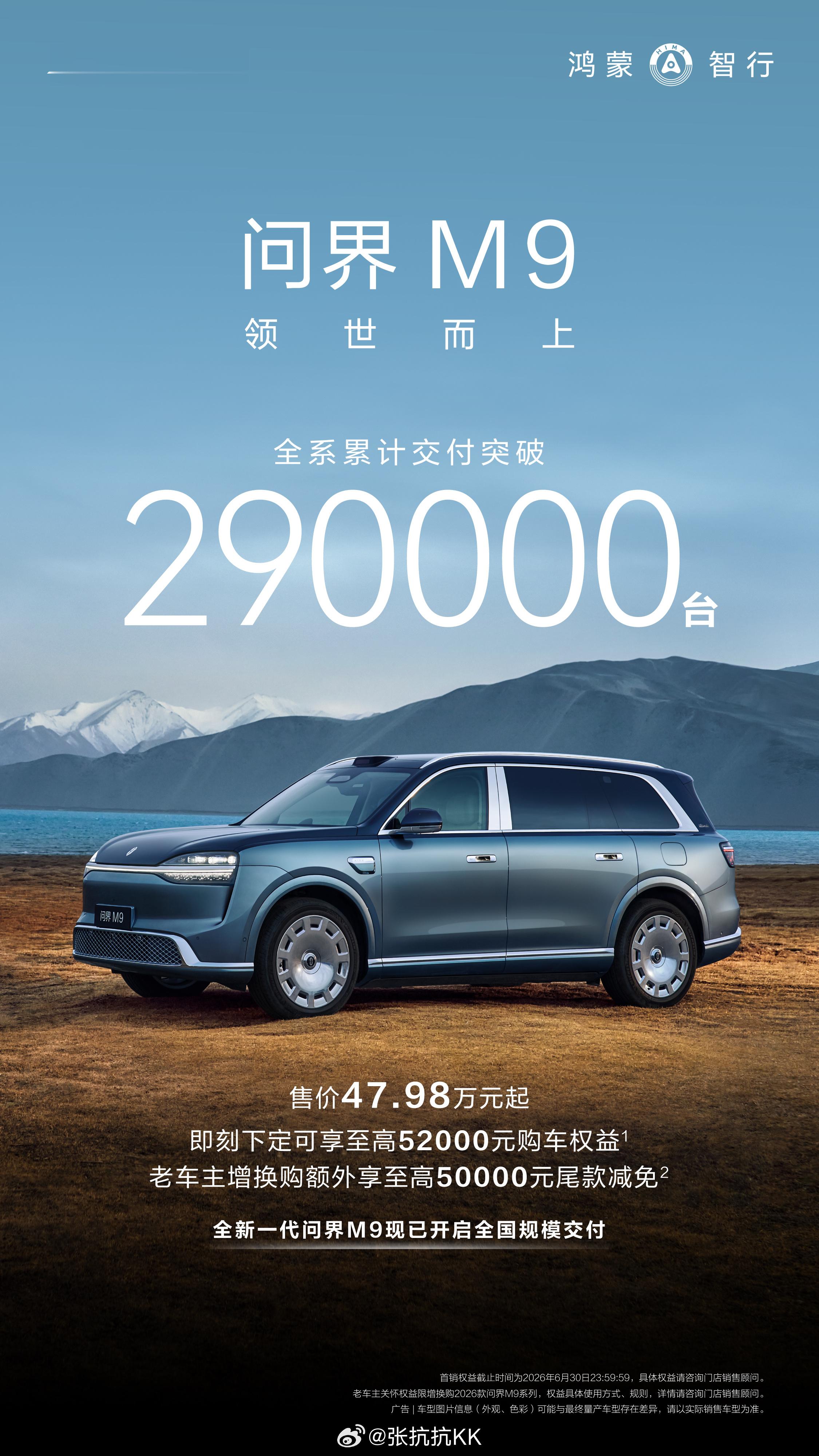 可怕，50万级的问界M9，已经交付了29万辆。回想10年前，那时候设想自主品牌高