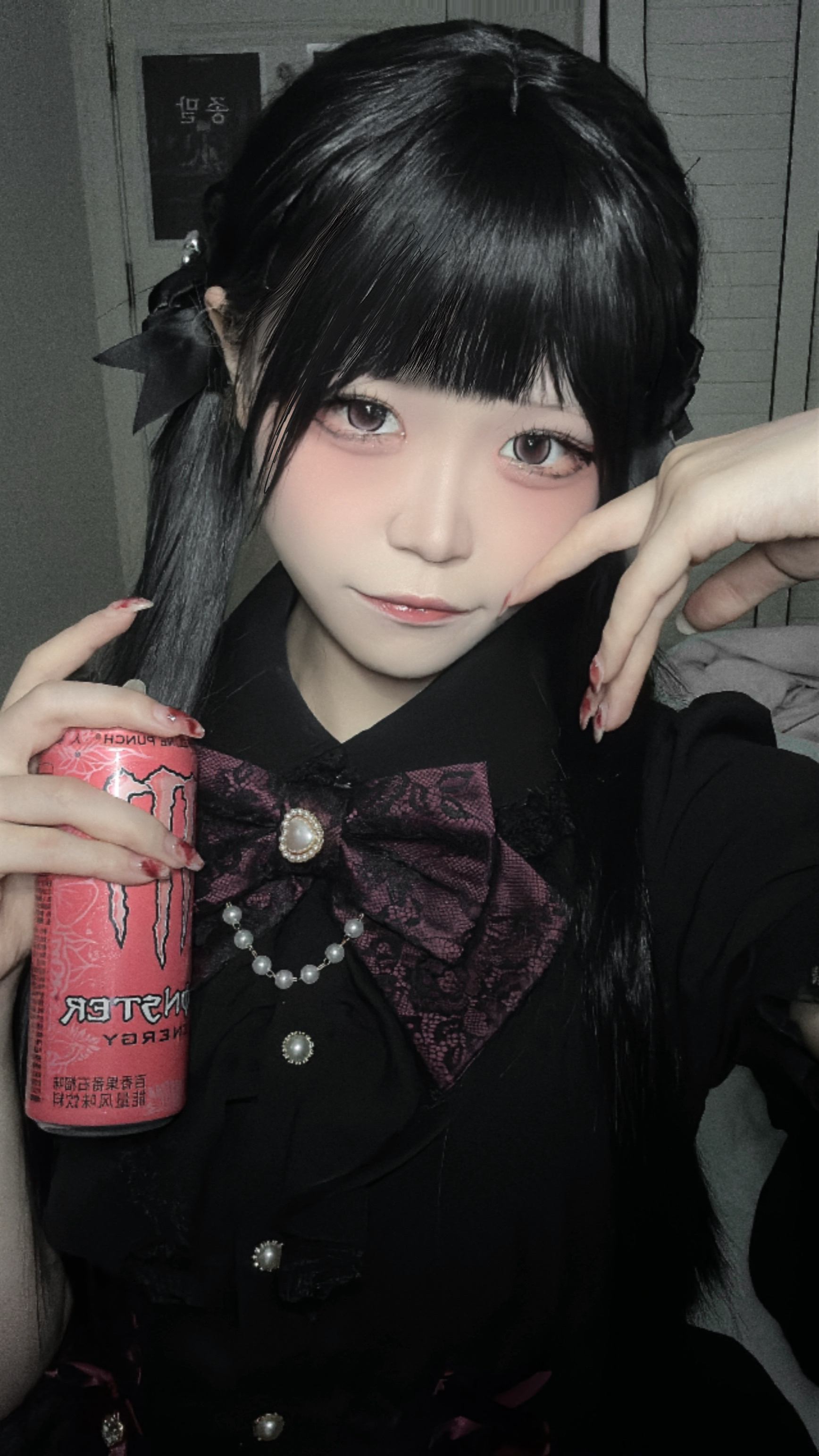 久しぶりの黒髪ちゃん～可愛いって思ってもらえたら嬉しいなっ ♡ 