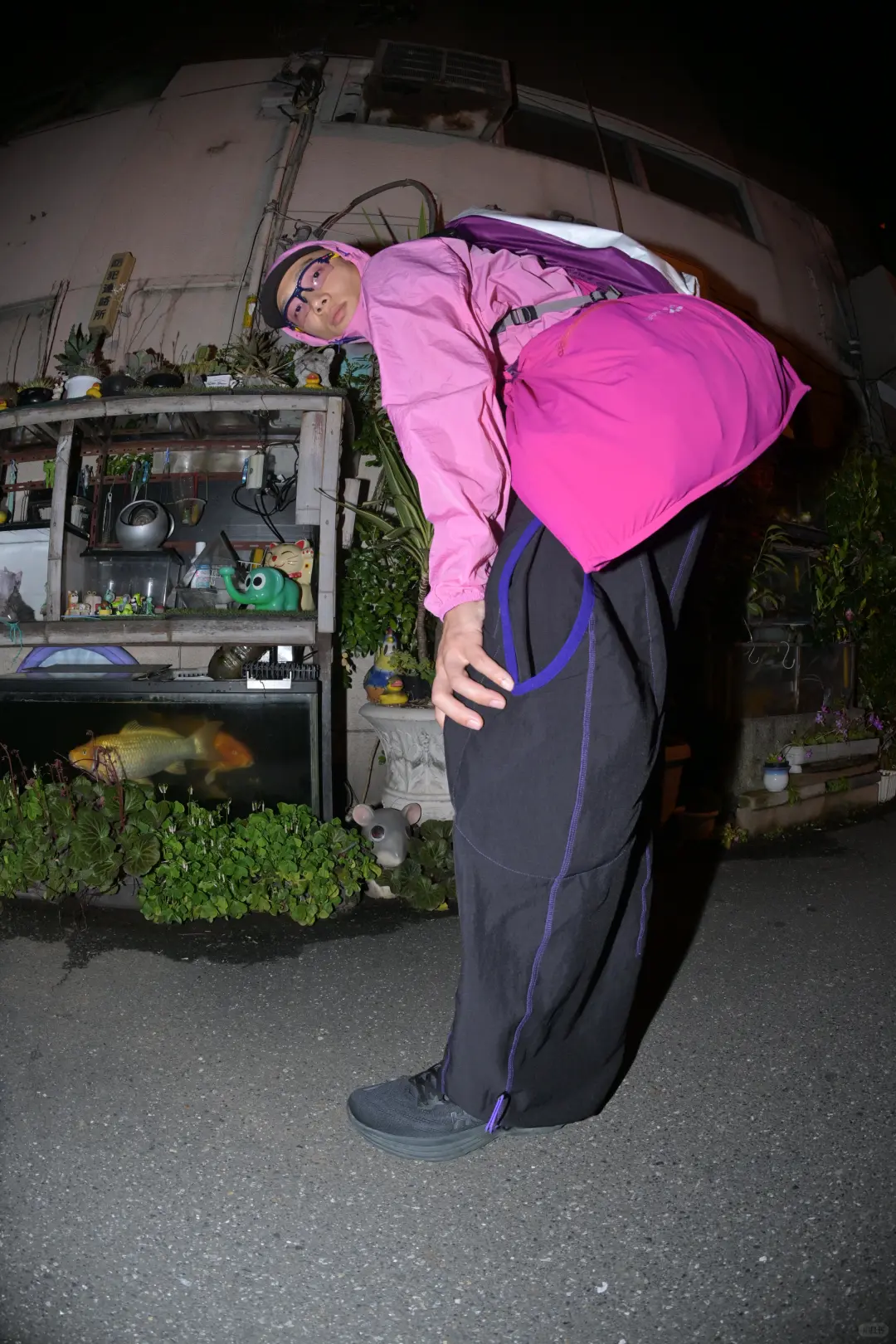 We are climbing in Tokyo