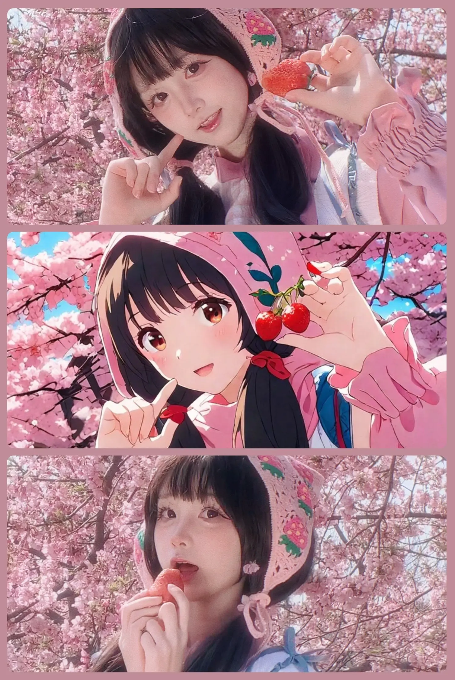 在发一种很新的朋友圈(｡･ω･｡)mtxx的AI拼图功能太好玩啦！重生...