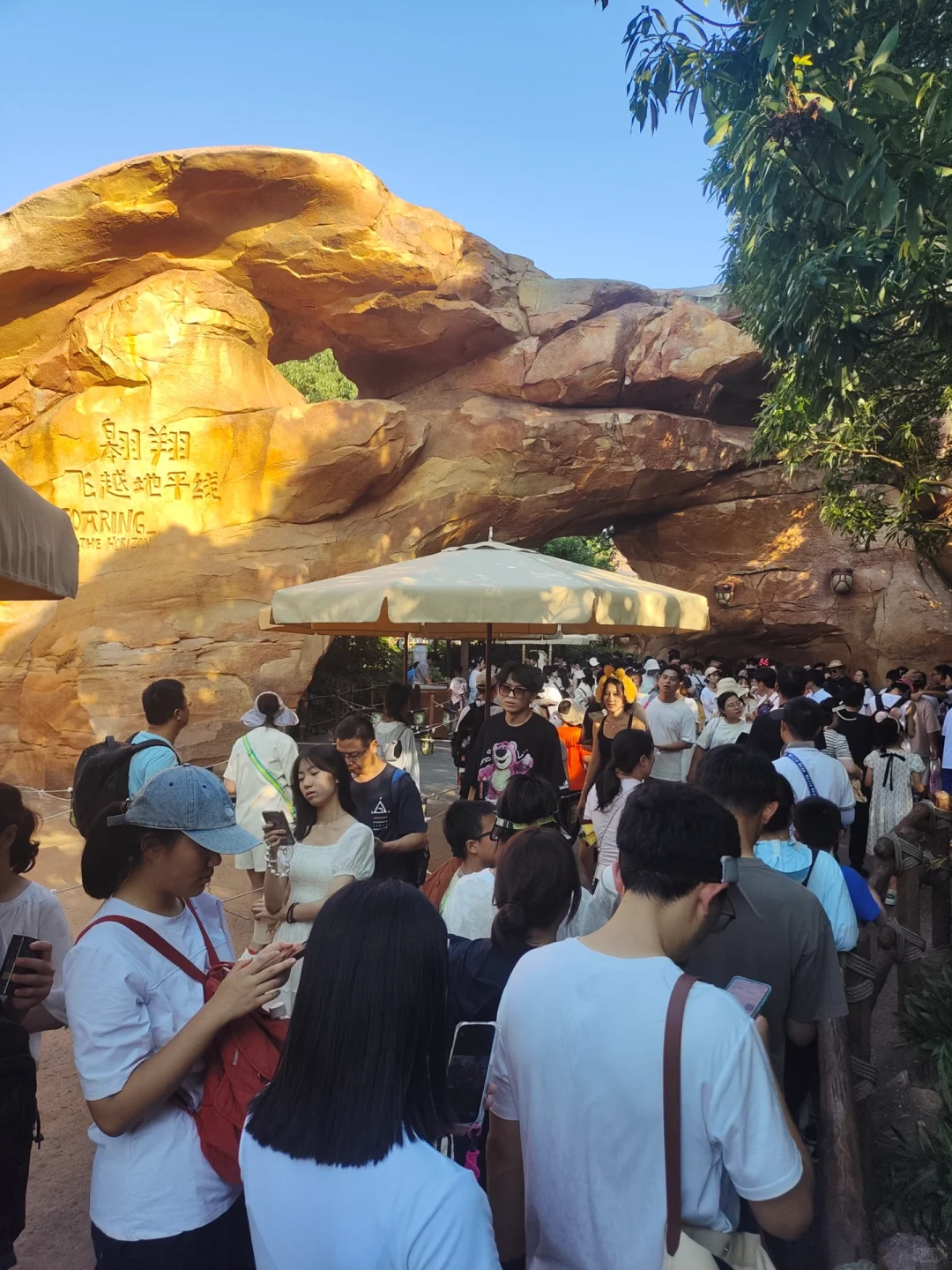 上海迪士尼8🈷️30日现场实拍！排队排到吐🥺