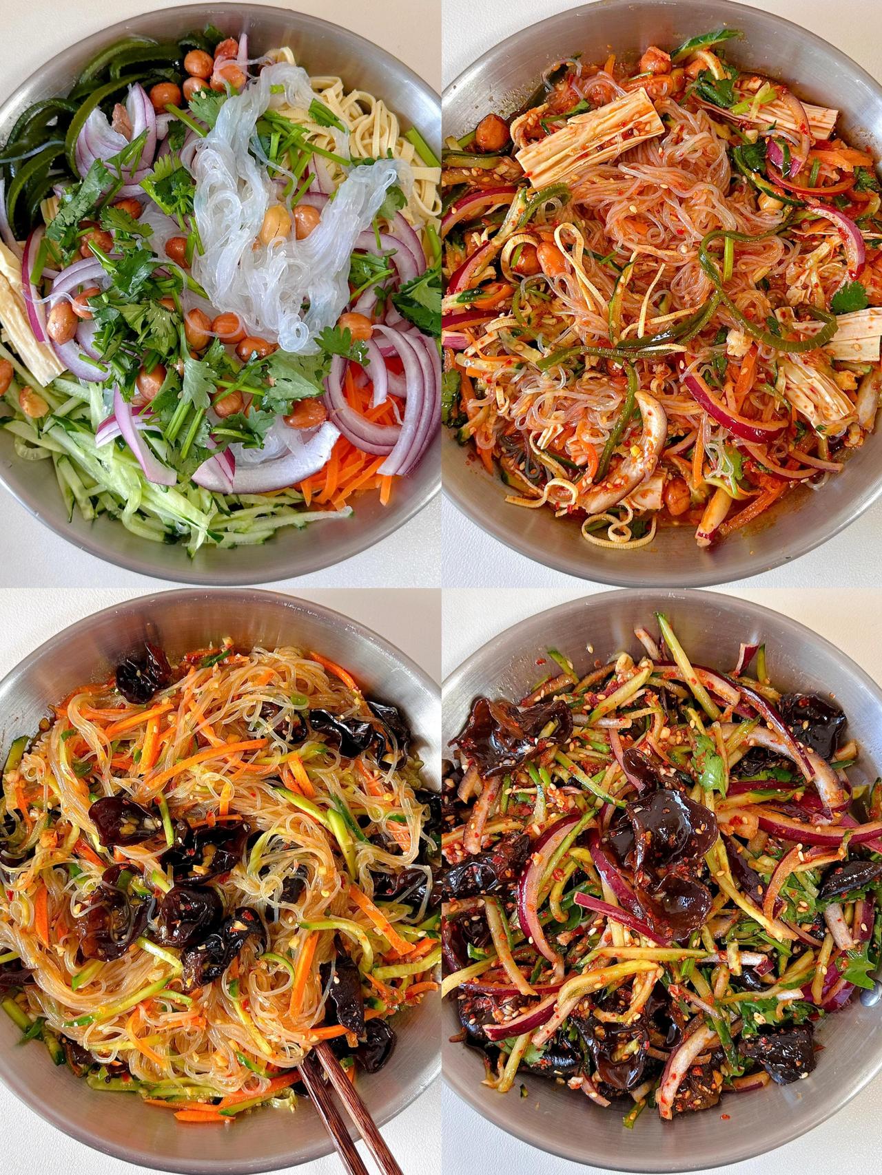 谁懂啊！夏天真的离不开这些清爽开胃的凉拌菜🥗 打工人下班5分钟搞定，减脂期姐妹