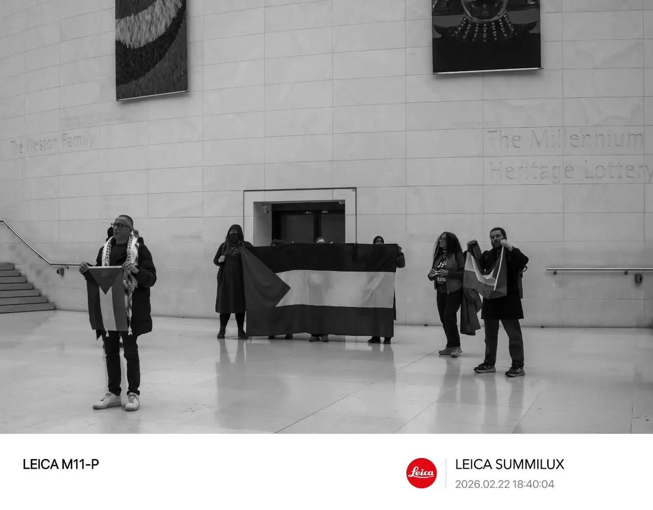 预约了下午1:00参观“大英博物馆”，这次英伦之行的主要目的。
（朱悦Micha