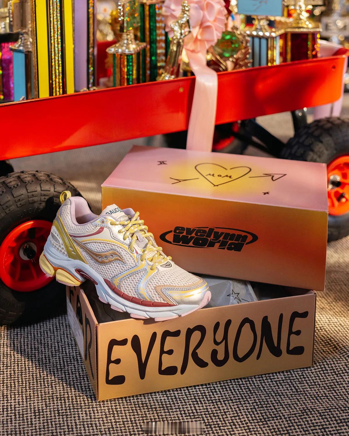 Evelynn World x Saucony Progrid Triumph 