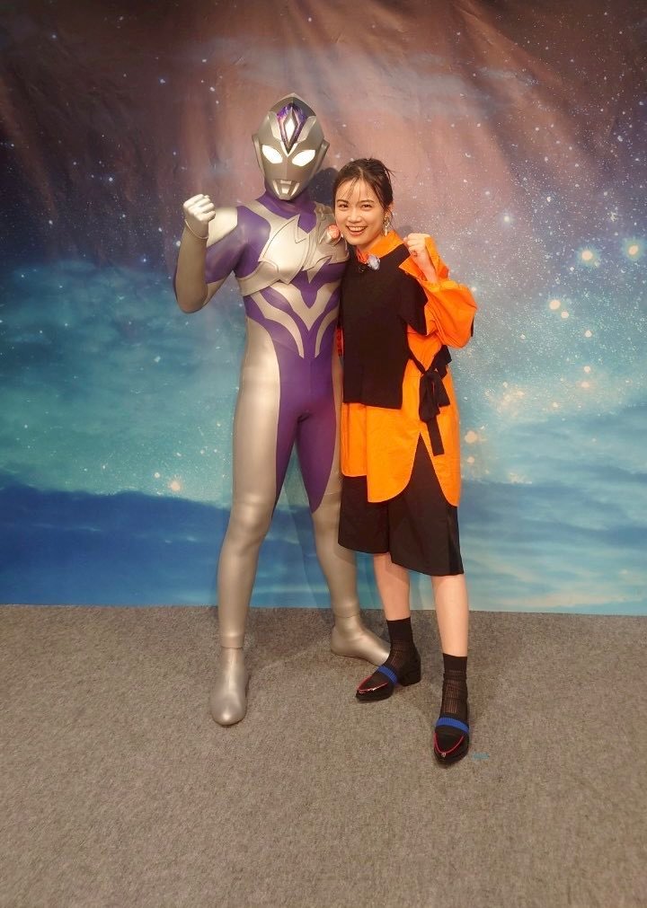中村加弥乃：2年之后再见迪纳斯奥特曼💜 ​​​