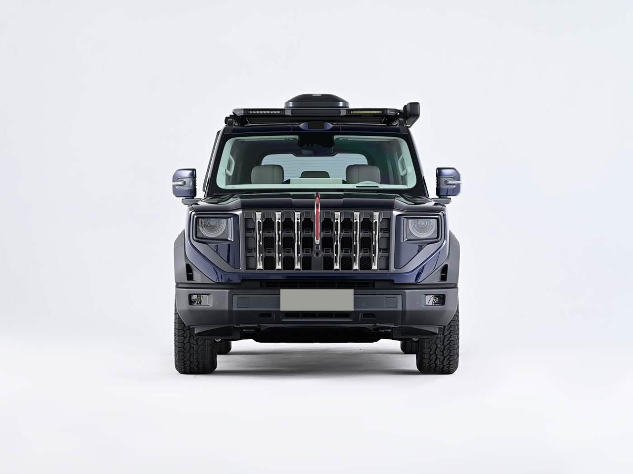 国产又一硬派SUV，非承载式车身+增程动力+四电机+三把锁

今天，红旗G919